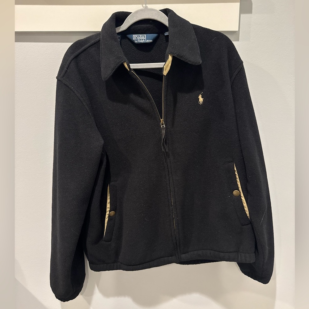 Ralph Lauren Black Fleece Jacket